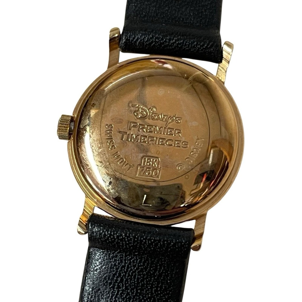 Disney's Premier Timepieces 18k Gold 750, Swiss Movement Women's Watch - Picture 3 of 6